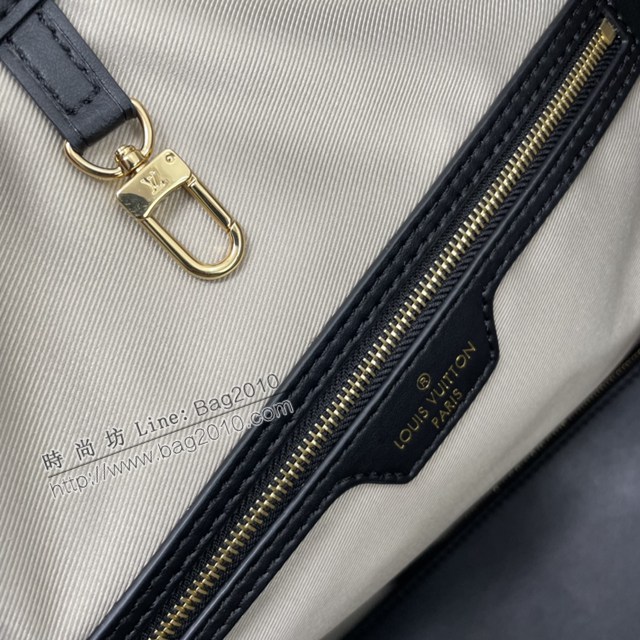 Lv路易威登2023專櫃新款Neverfull中號手袋 LV拉菲草棉布手提肩背包 M22838 M22839 ydh5085